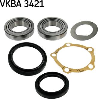 SKF VKBA 3421 - Kit cuscinetto ruota www.autoricambit.com