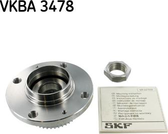 SKF VKBA 3478 - Mozzo ruota www.autoricambit.com