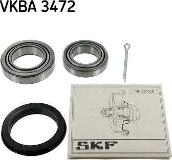 SKF VKBA 3472 - Kit cuscinetto ruota www.autoricambit.com