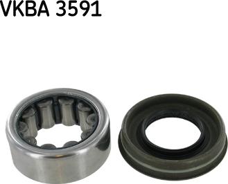 SKF VKBA 3591 - Kit cuscinetto ruota www.autoricambit.com