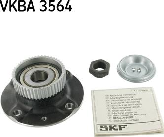 SKF VKBA 3564 - Kit cuscinetto ruota www.autoricambit.com