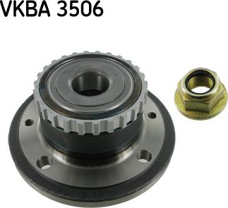 SKF VKBA 3506 - Kit cuscinetto ruota www.autoricambit.com