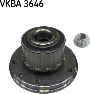 SKF VKBA 3646 - Kit cuscinetto ruota www.autoricambit.com