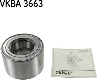 SKF VKBA 3663 - Kit cuscinetto ruota www.autoricambit.com