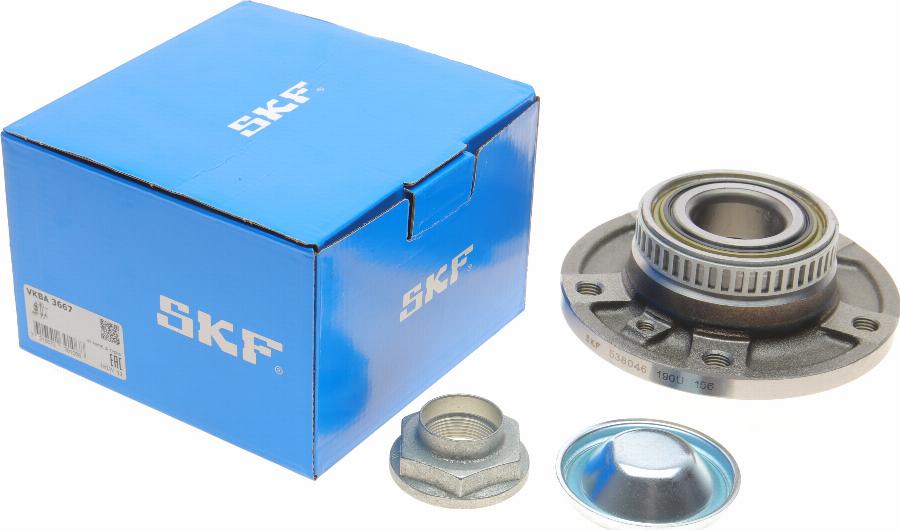 SKF VKBA 3667 - Kit cuscinetto ruota www.autoricambit.com