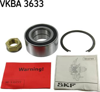 SKF VKBA 3633 - Kit cuscinetto ruota www.autoricambit.com