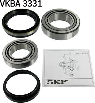 SKF VKBA 3331 - Kit cuscinetto ruota www.autoricambit.com