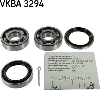SKF VKBA 3294 - Kit cuscinetto ruota www.autoricambit.com
