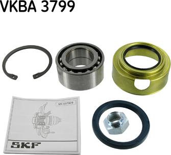 SKF VKBA 3799 - Kit cuscinetto ruota www.autoricambit.com