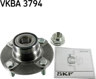 SKF VKBA 3794 - Kit cuscinetto ruota www.autoricambit.com