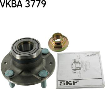 SKF VKBA 3779 - Kit cuscinetto ruota www.autoricambit.com