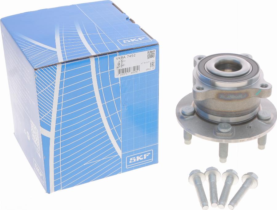 SKF VKBA 7492 - Kit cuscinetto ruota www.autoricambit.com