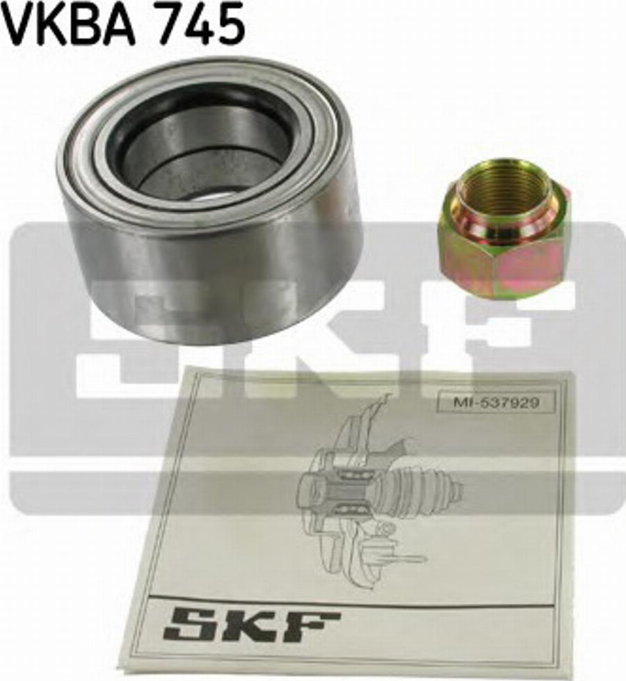 SKF VKBA 745 - Kit cuscinetto ruota www.autoricambit.com