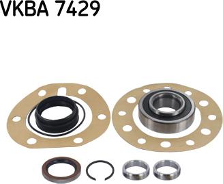 SKF VKBA 7429 - Kit cuscinetto ruota www.autoricambit.com