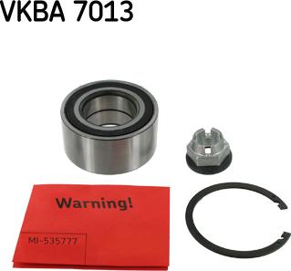 SKF VKBA 7013 - Kit cuscinetto ruota www.autoricambit.com