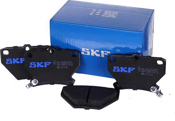 SKF VKBP 90559 A - Kit pastiglie freno, Freno a disco www.autoricambit.com