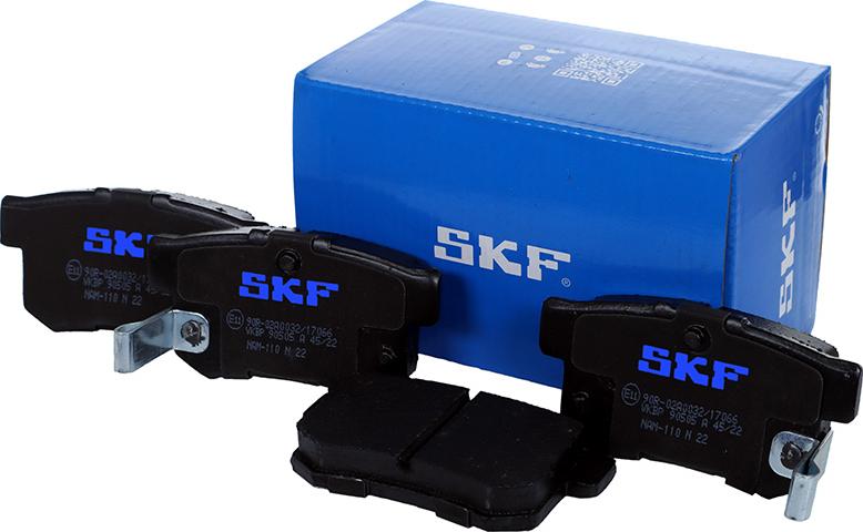 SKF VKBP 90505 A - Kit pastiglie freno, Freno a disco www.autoricambit.com