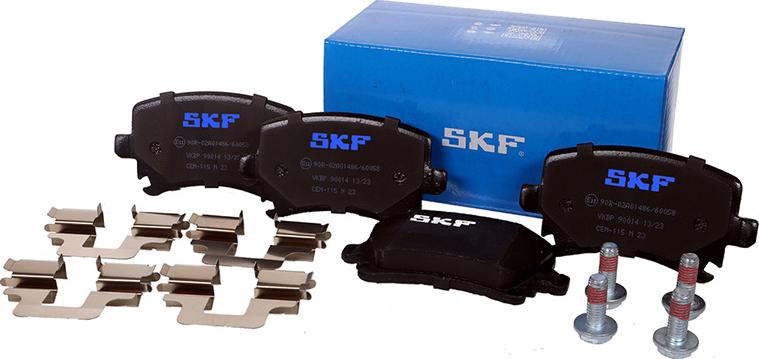 SKF VKBP 90014 - Kit pastiglie freno, Freno a disco www.autoricambit.com