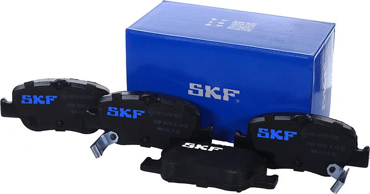 SKF VKBP 90191 A - Kit pastiglie freno, Freno a disco www.autoricambit.com