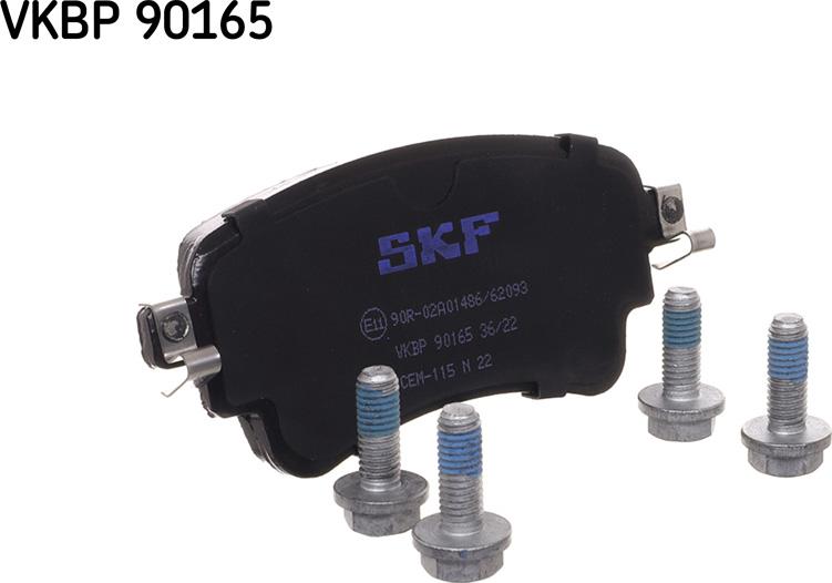 SKF VKBP 90165 - Kit pastiglie freno, Freno a disco www.autoricambit.com