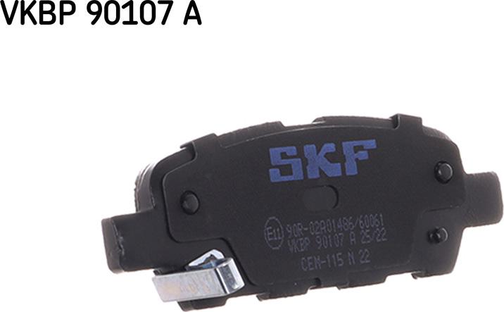 SKF VKBP 90107 A - Kit pastiglie freno, Freno a disco www.autoricambit.com