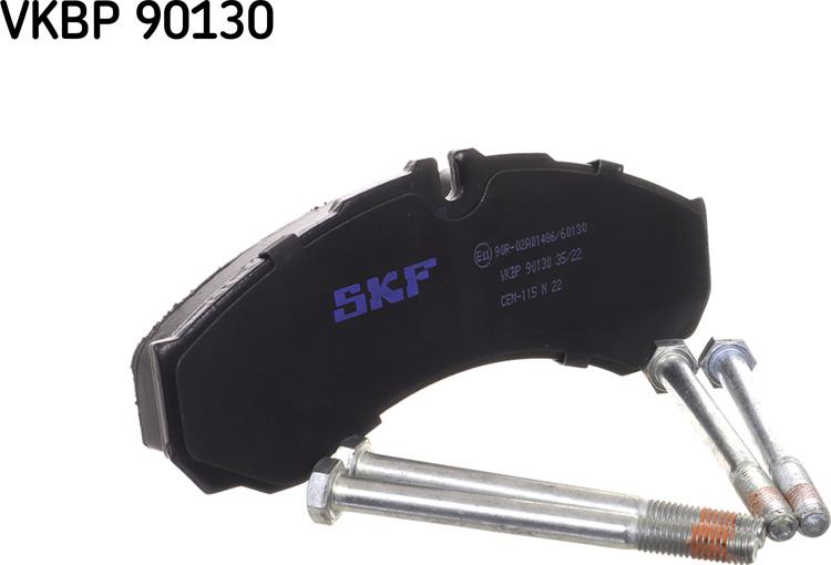 SKF VKBP 90130 - Kit pastiglie freno, Freno a disco www.autoricambit.com