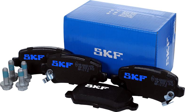 SKF VKBP 90338 A - Kit pastiglie freno, Freno a disco www.autoricambit.com