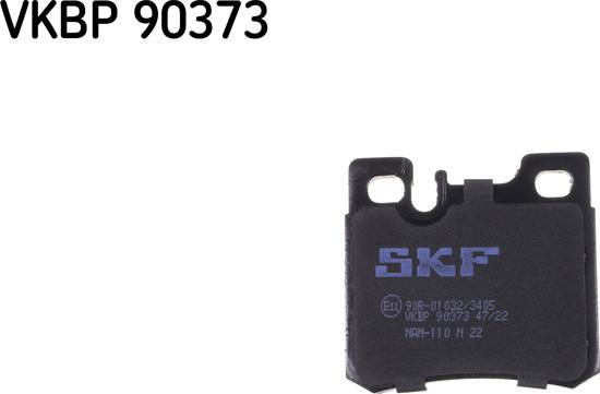 SKF VKBP 90373 - Kit pastiglie freno, Freno a disco www.autoricambit.com