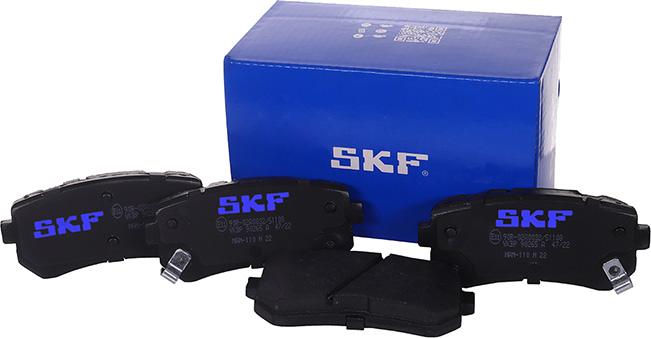 SKF VKBP 90265 A - Kit pastiglie freno, Freno a disco www.autoricambit.com