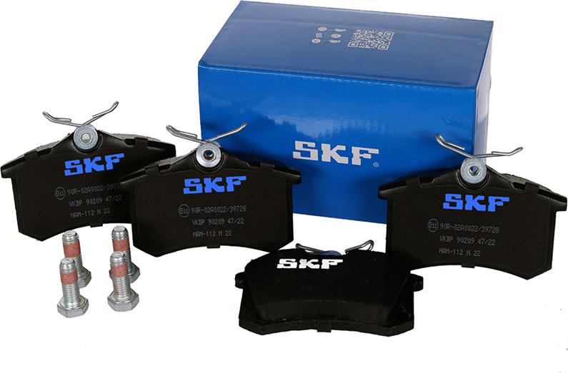 SKF VKBP 90209 - Kit pastiglie freno, Freno a disco www.autoricambit.com
