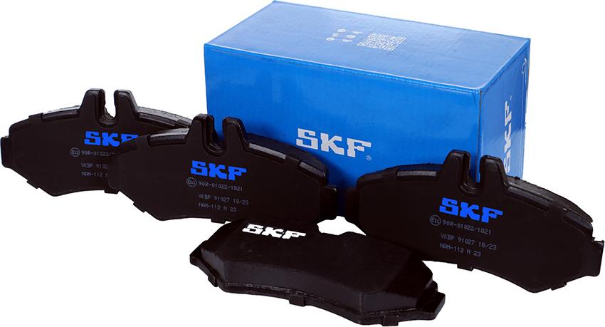 SKF VKBP 91027 - Kit pastiglie freno, Freno a disco www.autoricambit.com