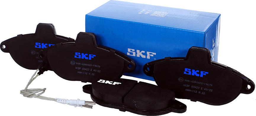 SKF VKBP 80423 E - Kit pastiglie freno, Freno a disco www.autoricambit.com