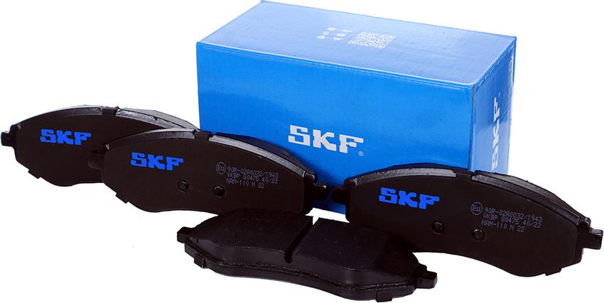 SKF VKBP 80475 - Kit pastiglie freno, Freno a disco www.autoricambit.com