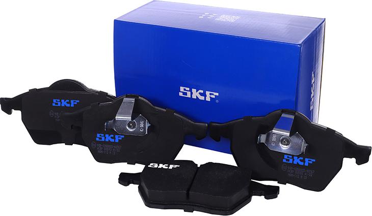 SKF VKBP 80593 - Kit pastiglie freno, Freno a disco www.autoricambit.com