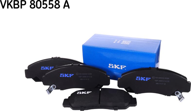 SKF VKBP 80558 A - Kit pastiglie freno, Freno a disco www.autoricambit.com