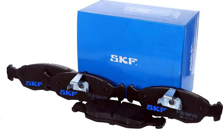 SKF VKBP 80553 - Kit pastiglie freno, Freno a disco www.autoricambit.com