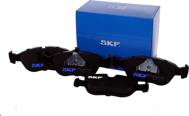 SKF VKBP 80512 - Kit pastiglie freno, Freno a disco www.autoricambit.com