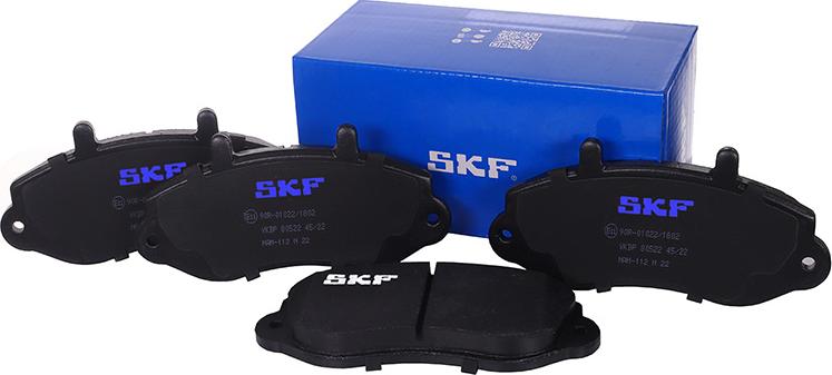 SKF VKBP 80522 - Kit pastiglie freno, Freno a disco www.autoricambit.com