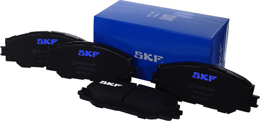 SKF VKBP 80579 - Kit pastiglie freno, Freno a disco www.autoricambit.com