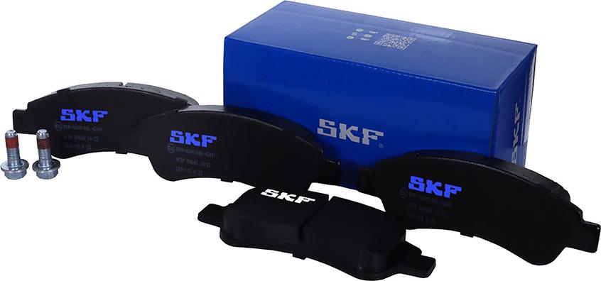 SKF VKBP 80648 - Kit pastiglie freno, Freno a disco www.autoricambit.com