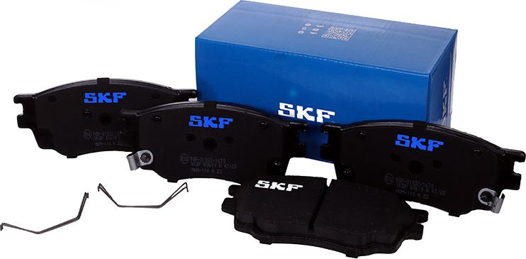 SKF VKBP 80619 A - Kit pastiglie freno, Freno a disco www.autoricambit.com