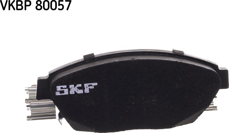 SKF VKBP 80057 A - Kit pastiglie freno, Freno a disco www.autoricambit.com