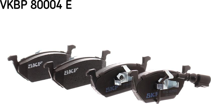 SKF VKBP 80004 E - Kit pastiglie freno, Freno a disco www.autoricambit.com