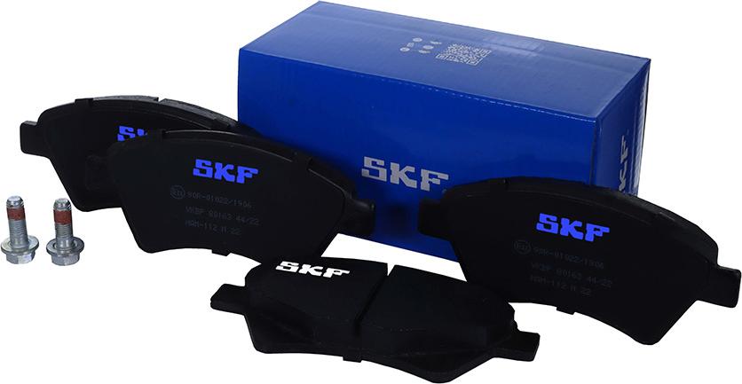 SKF VKBP 80163 - Kit pastiglie freno, Freno a disco www.autoricambit.com