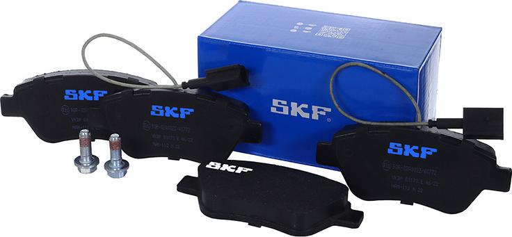 SKF VKBP 80173 E - Kit pastiglie freno, Freno a disco www.autoricambit.com
