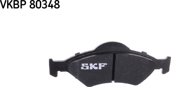 SKF VKBP 80348 - Kit pastiglie freno, Freno a disco www.autoricambit.com