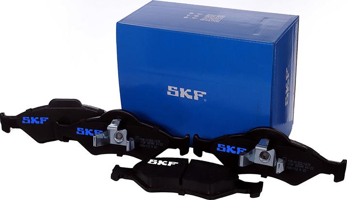 SKF VKBP 80348 - Kit pastiglie freno, Freno a disco www.autoricambit.com