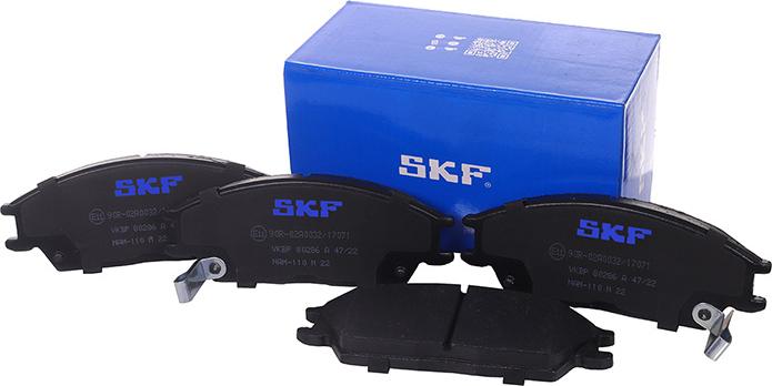 SKF VKBP 80286 A - Kit pastiglie freno, Freno a disco www.autoricambit.com