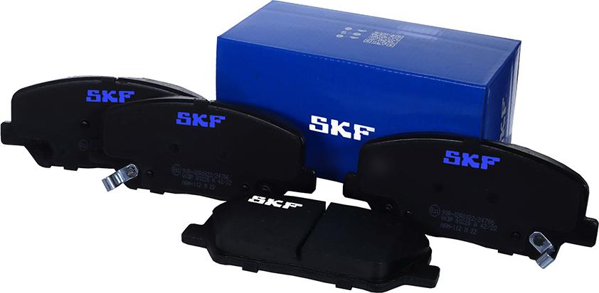 SKF VKBP 80228 A - Kit pastiglie freno, Freno a disco www.autoricambit.com
