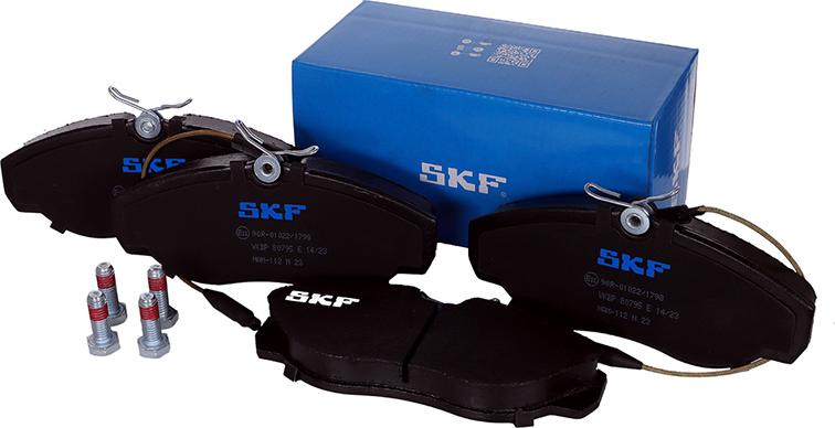 SKF VKBP 80795 E - Kit pastiglie freno, Freno a disco www.autoricambit.com